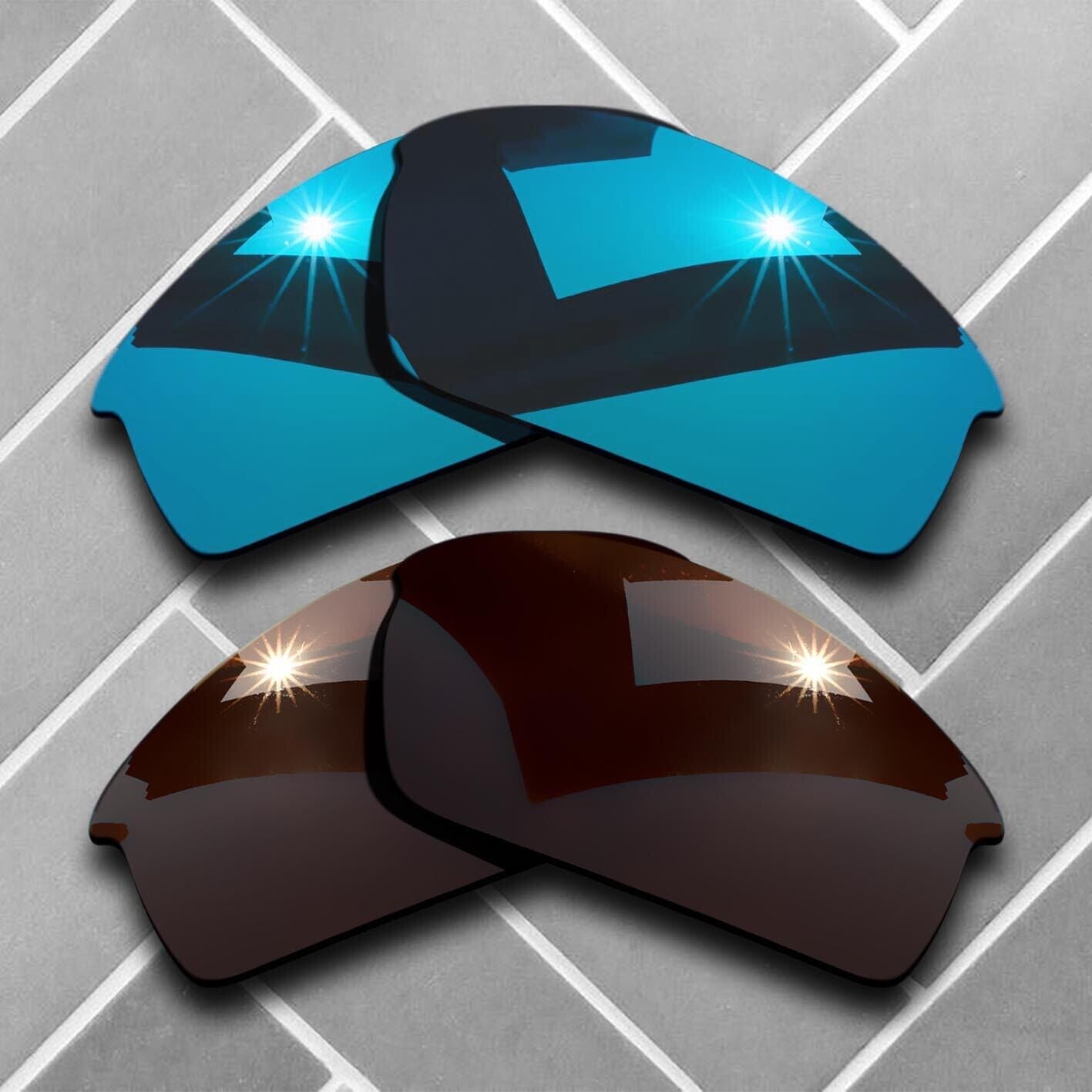 Polarized Anti-Scratch Replacement lenses for-Oakley Bottlecap Frame Choices