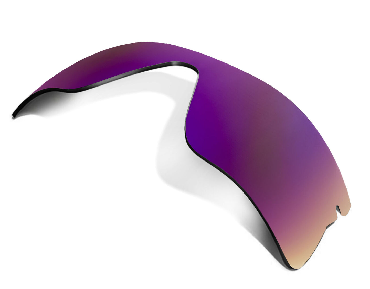 LenSwitch Replacement Lenses for Oakley Radar Range Sunglasses Purple Mirror