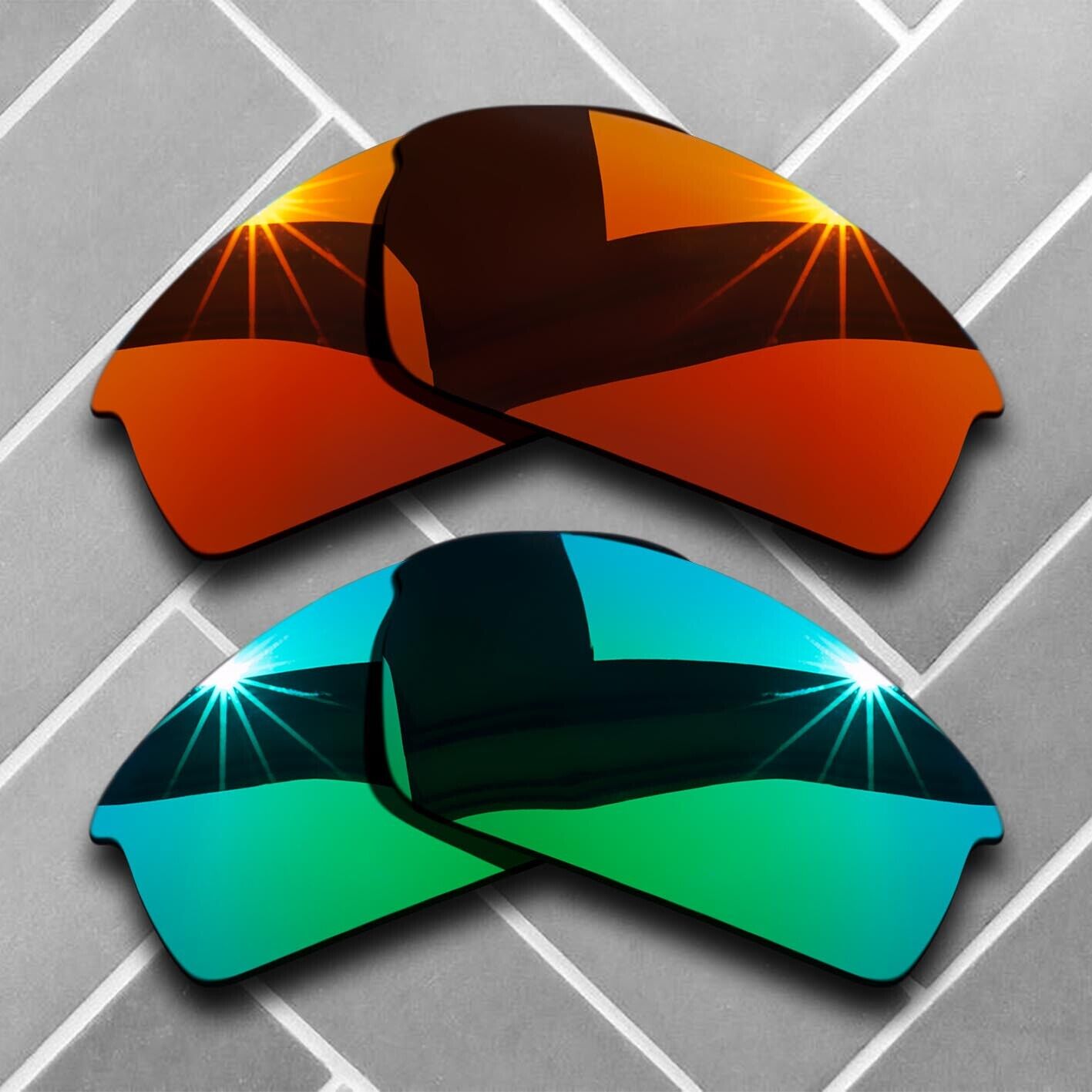 Polarized Anti-Scratch Replacement lenses for-Oakley Bottlecap Frame Choices