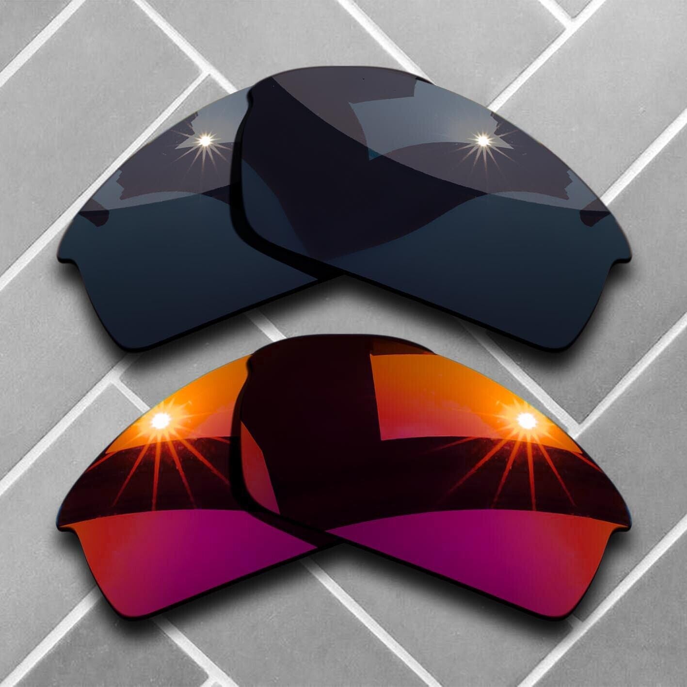 Polarized Anti-Scratch Replacement lenses for-Oakley Bottlecap Frame Choices