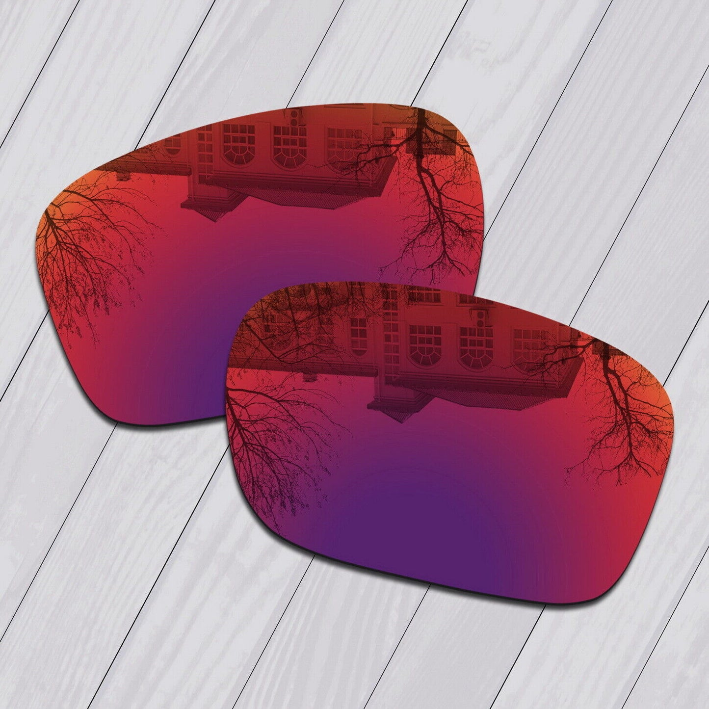 POLARIZED Lot Replacement Lens For-Oakley Sliver AF (Asian Fit) Anti-Scratch Opt