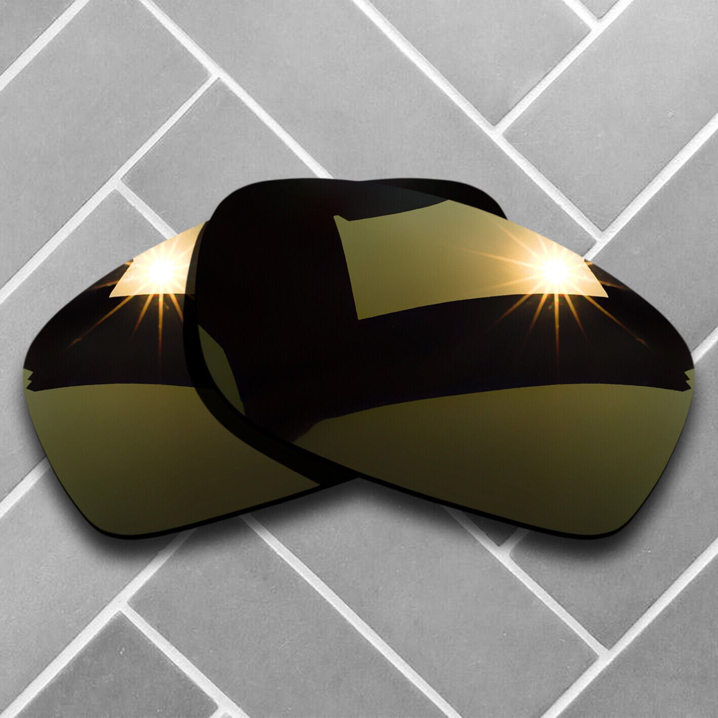 Polarized Replacement lenses for-Oakley Fives Squared Anti-Scratch Choices US