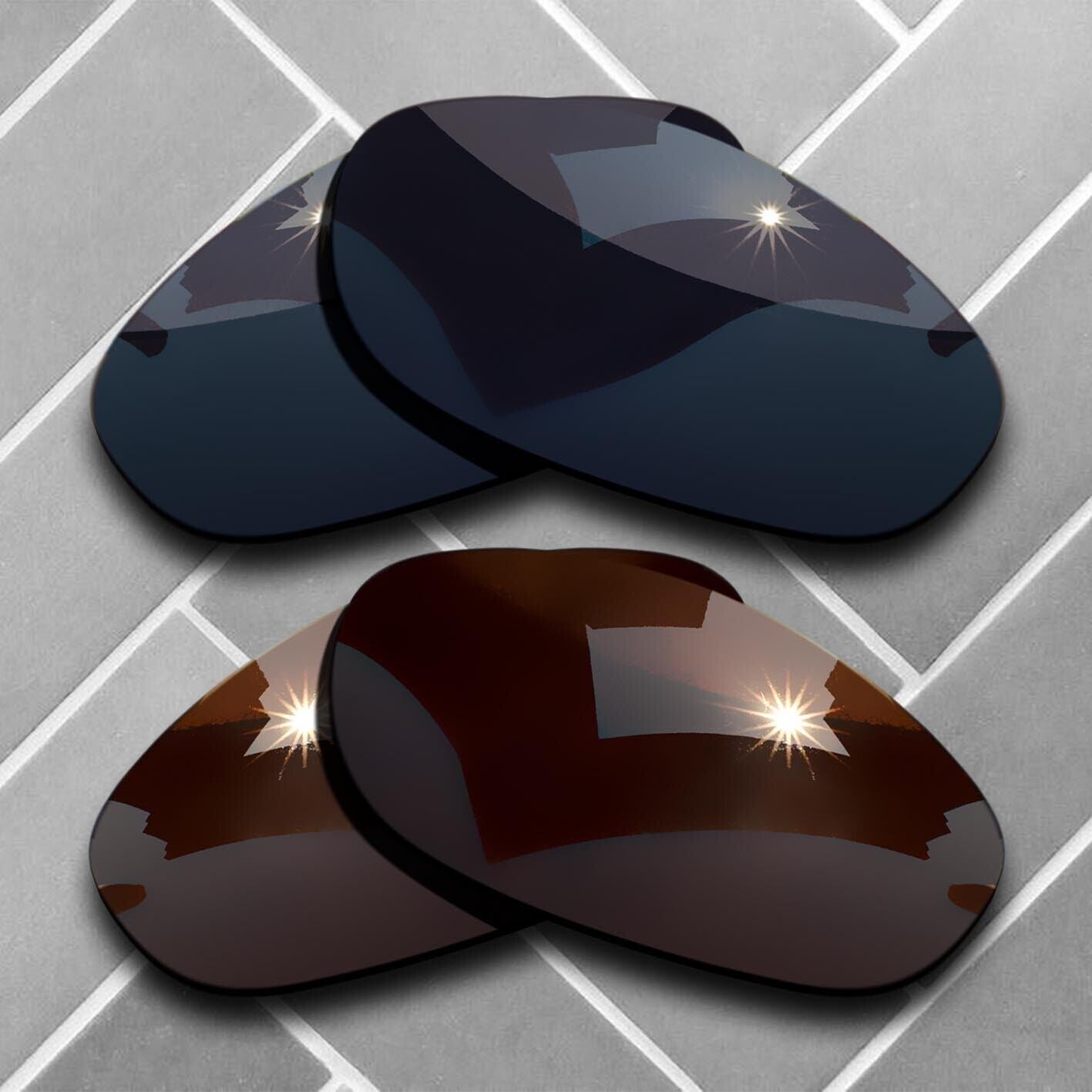 Anti-Scratch Replacement lenses for-Oakley Monster Dog Polarized Multi Choices
