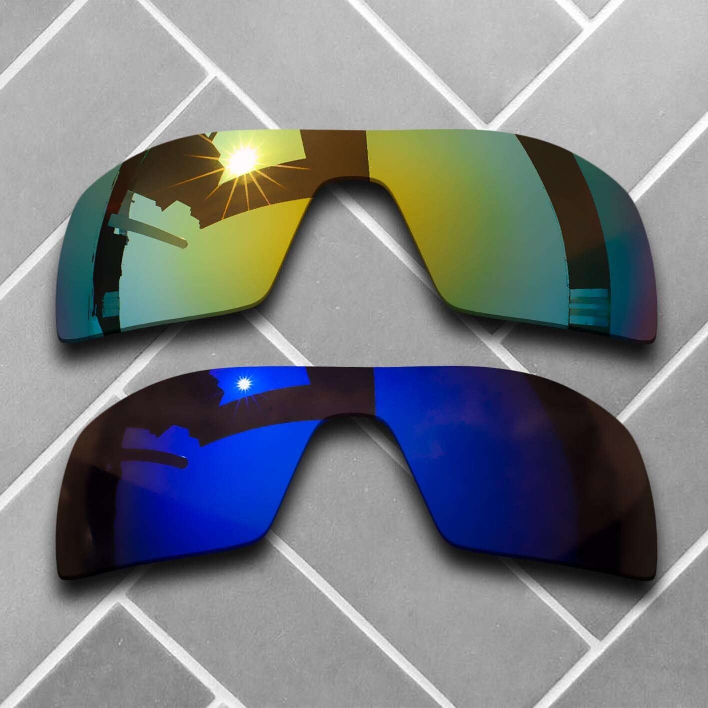 Polarized Replacement lenses for-Oakley Oil Rig Anti-Scratch Multiple Choices US