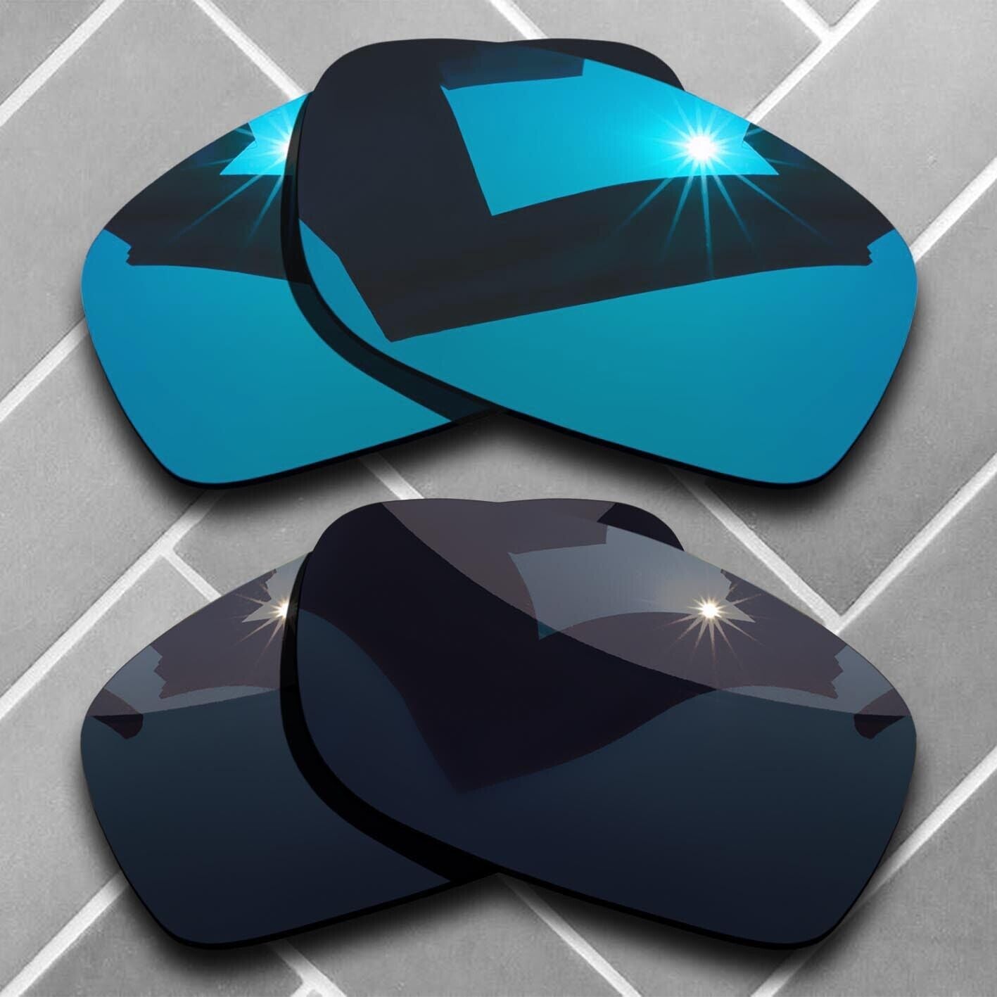 Polarized Replacement lenses for-Oakley Fives Squared Anti-Scratch Choices US