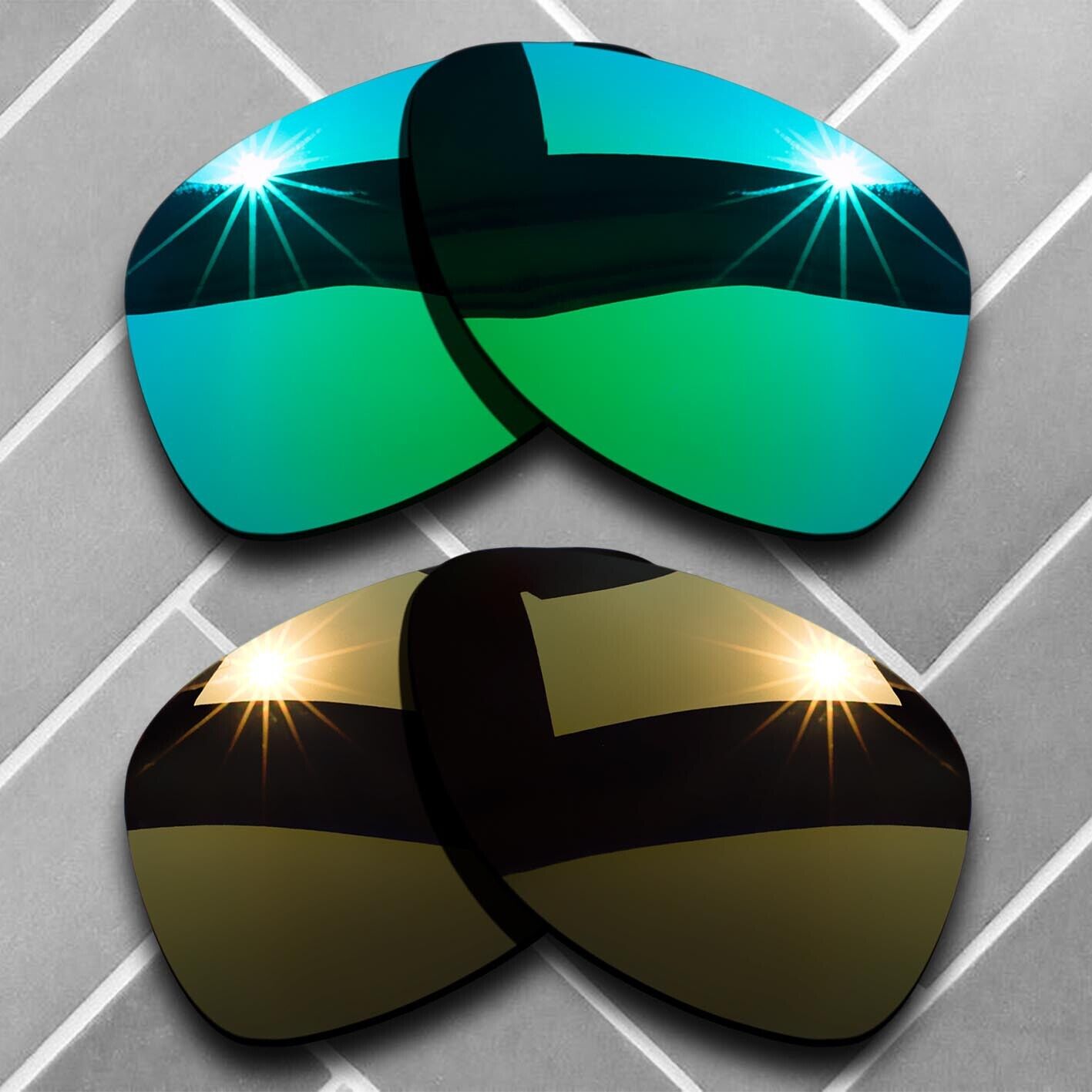 Polarized Anti-Scratch Replacement lenses for-Oakley Dispatch 2 Sunglass Choices