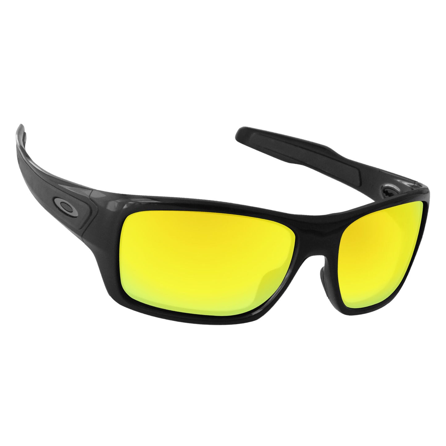Hawkry Polarized Replacement Lenses for-Oakley Turbine Sunglass 24K Golden
