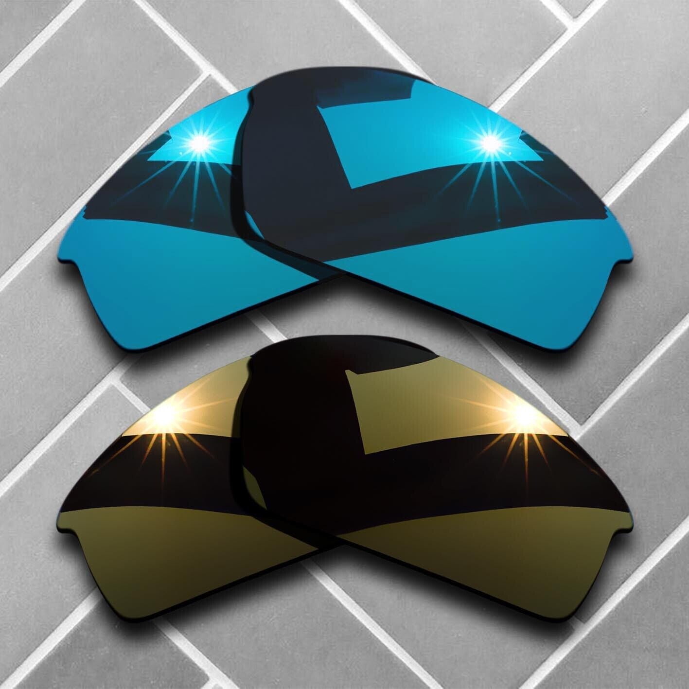 Polarized Anti-Scratch Replacement lenses for-Oakley Bottlecap Frame Choices