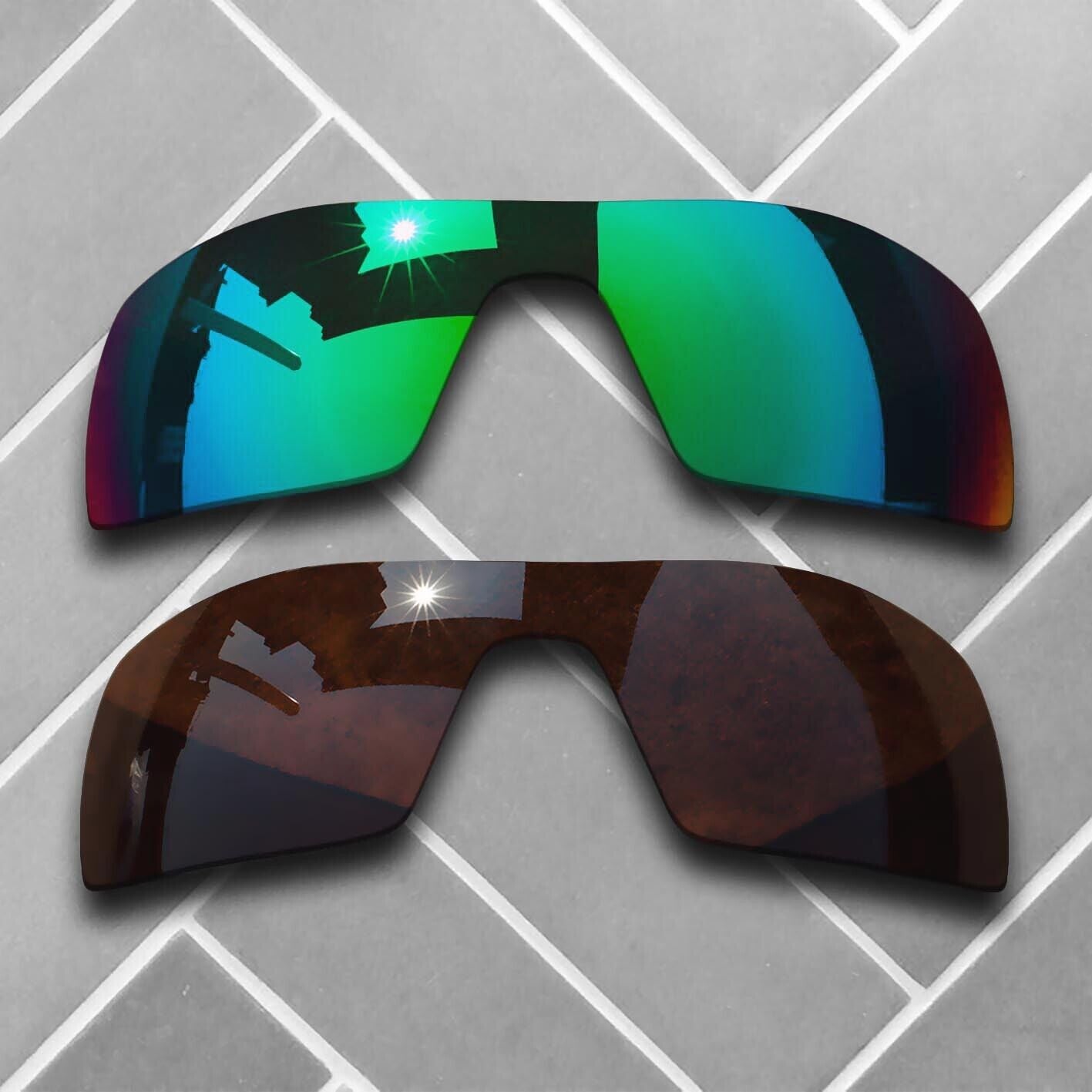 Polarized Replacement lenses for-Oakley Oil Rig Anti-Scratch Multiple Choices US