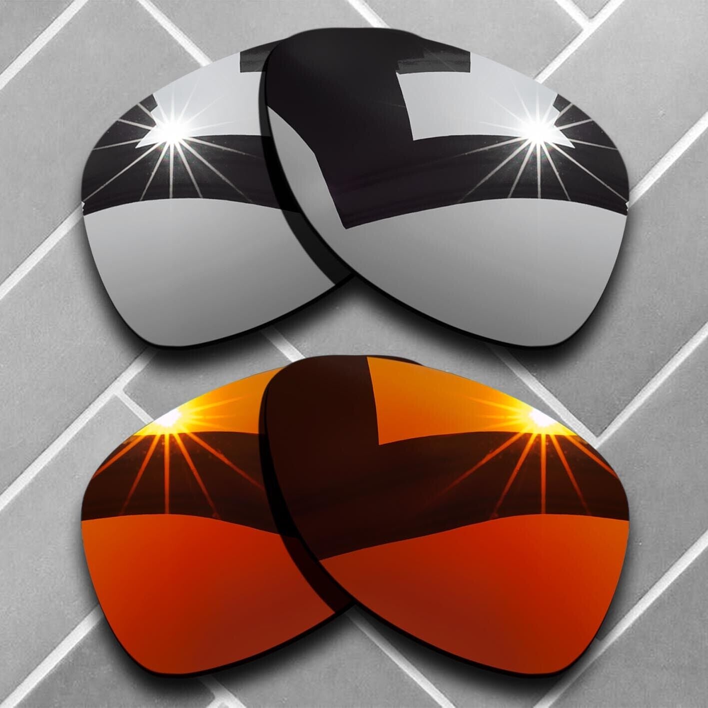 Polarized Anti-Scratch Replacement lenses for-Oakley Dispatch 2 Sunglass Choices