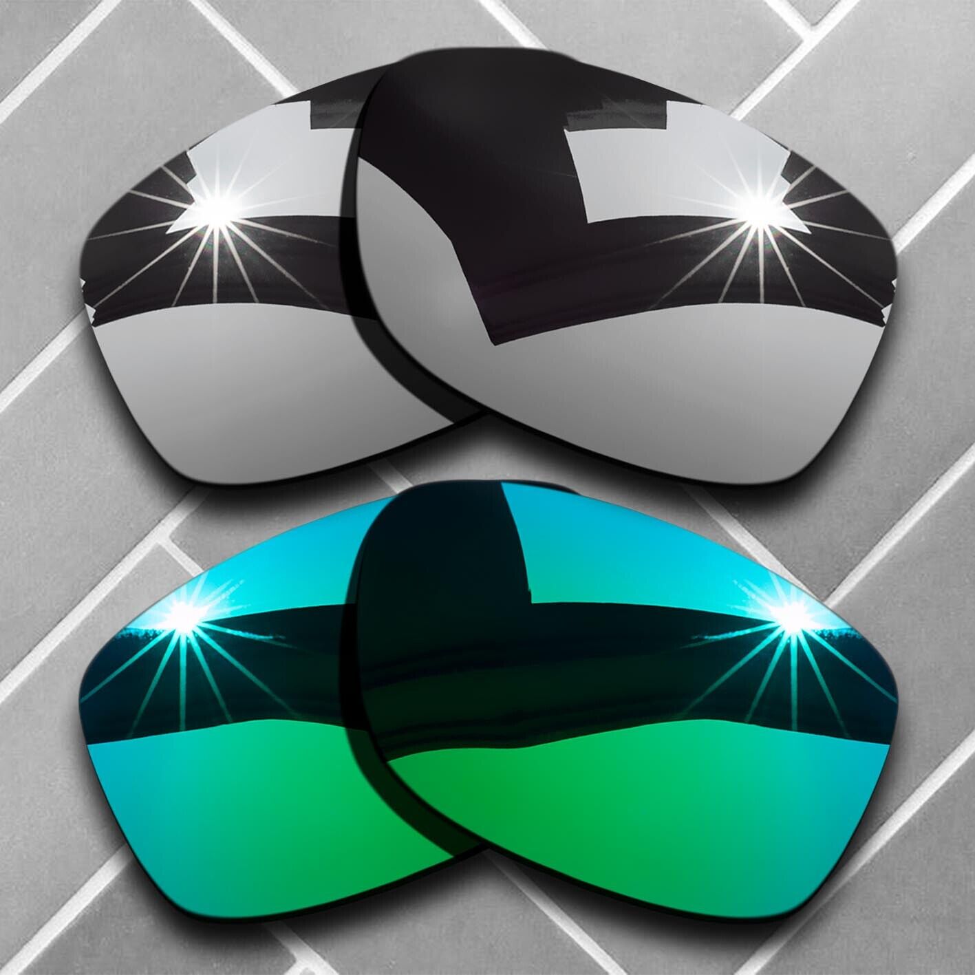 Polarized Replacement lenses for-Oakley Jupiter Squared Anti-Scratch Choices US