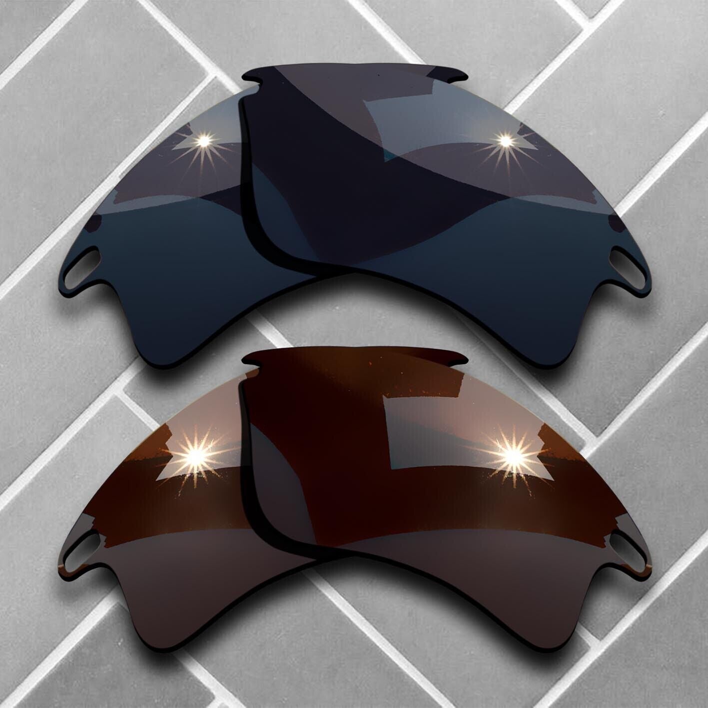 Anti-Scratch Replacement lenses for-Oakley Fast Jacket XL Polarized Choices