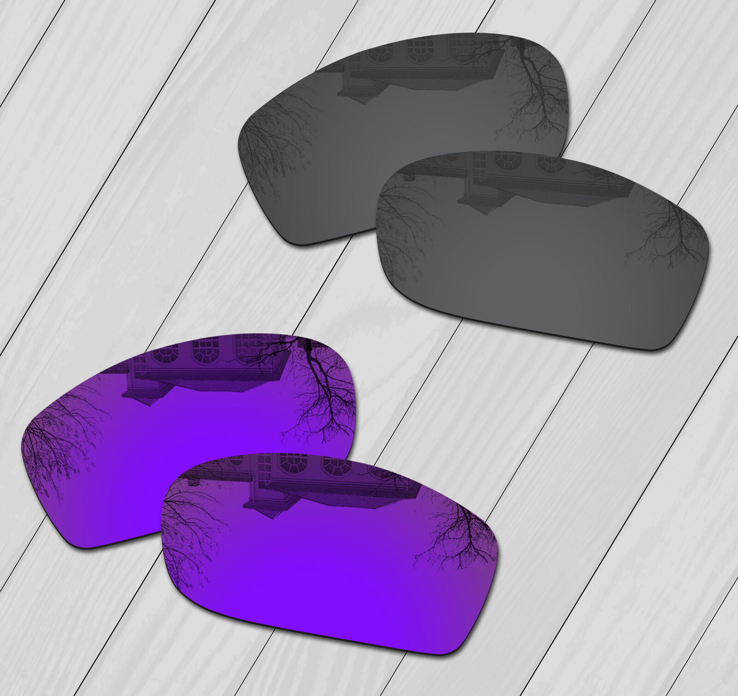POLARIZED Replacement Lenses For-Oakley Fives Squared Anti-Scratch Options