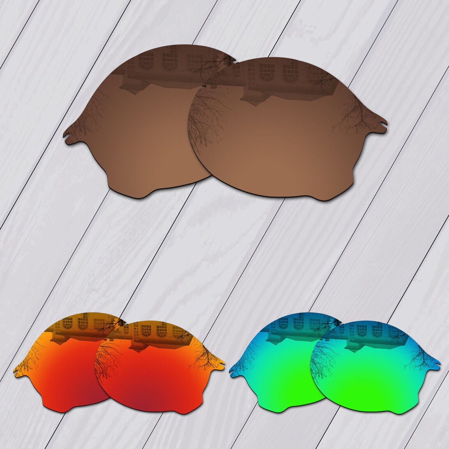 POLARIZED Wholesale Replacement Lenses & Nosepad For-Oakley Tailend Sunglass