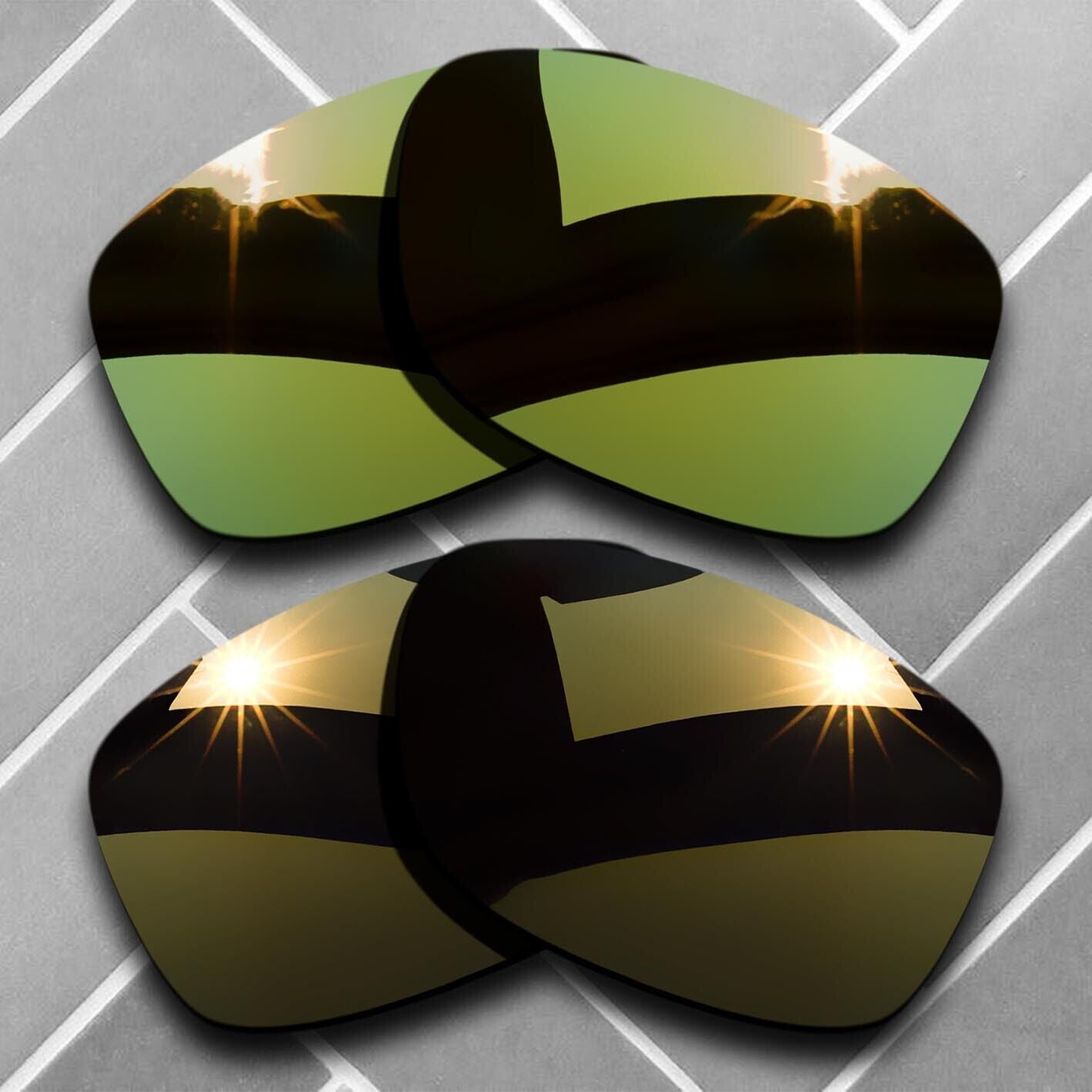 Polarized Replacement lenses for-Oakley Jupiter Squared Anti-Scratch Choices US
