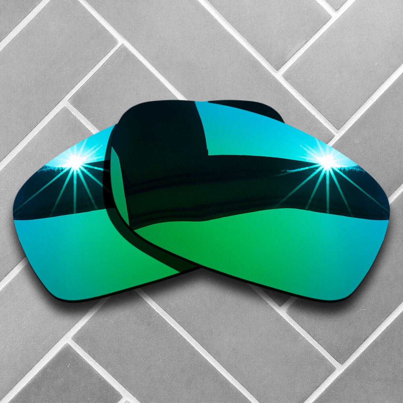 Polarized Replacement lenses for-Oakley Fives Squared Anti-Scratch Choices US