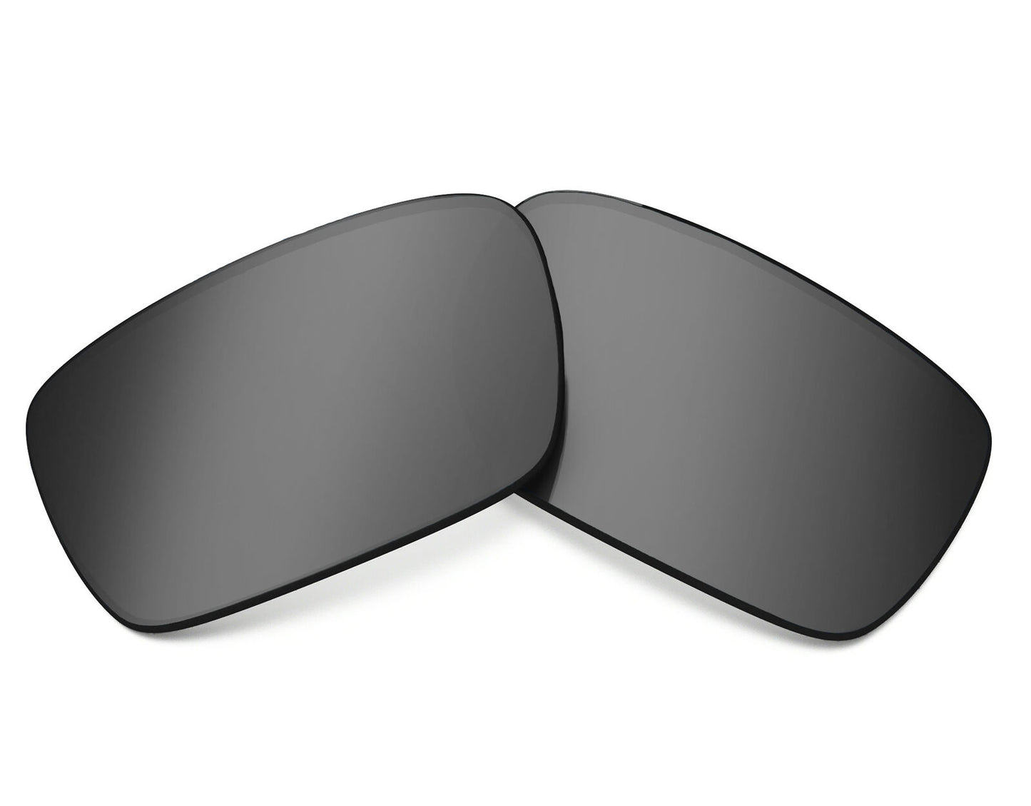 LenSwitch Replacement Lenses for Oakley Crankshaft Sunglasses Silver Mirror