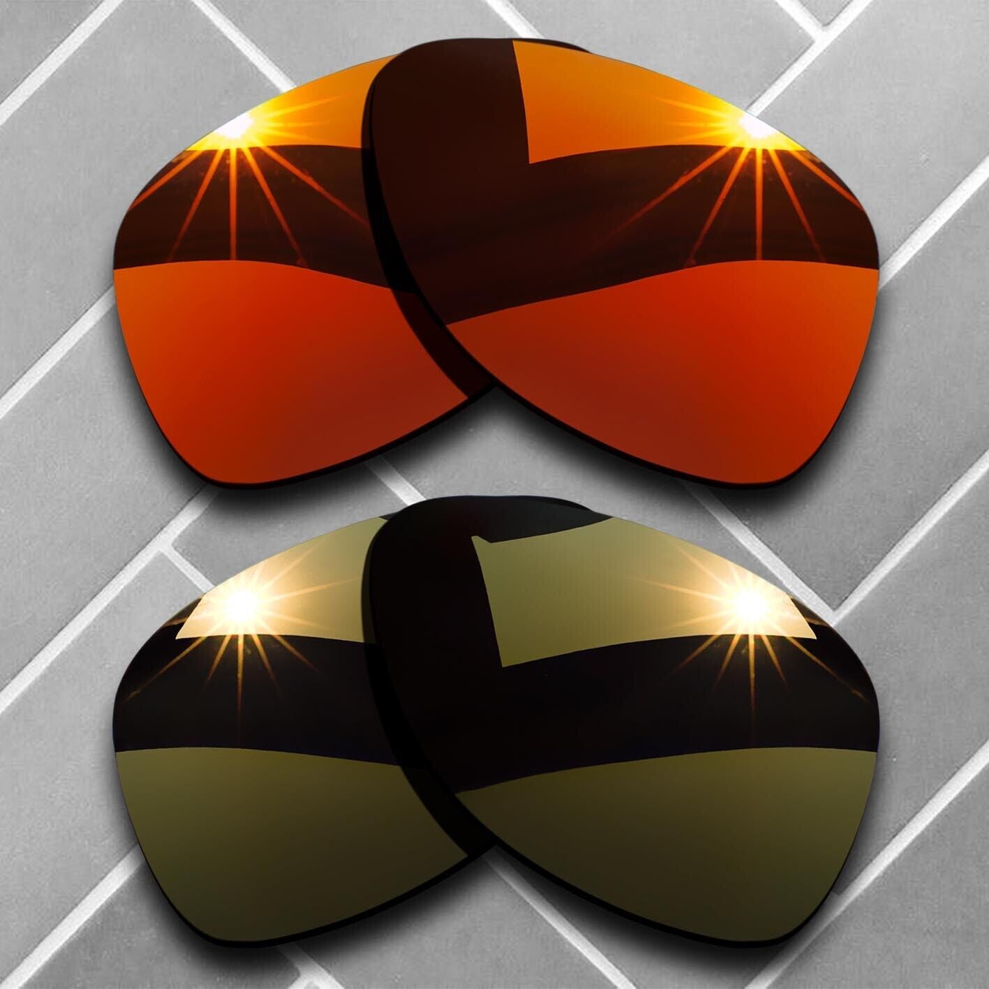 Polarized Anti-Scratch Replacement lenses for-Oakley Dispatch 2 Sunglass Choices