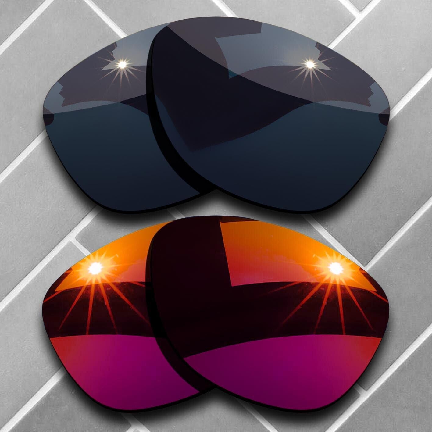 Polarized Replacement lenses for-Oakley Frogskins Anti-Scratch Multiple Choices