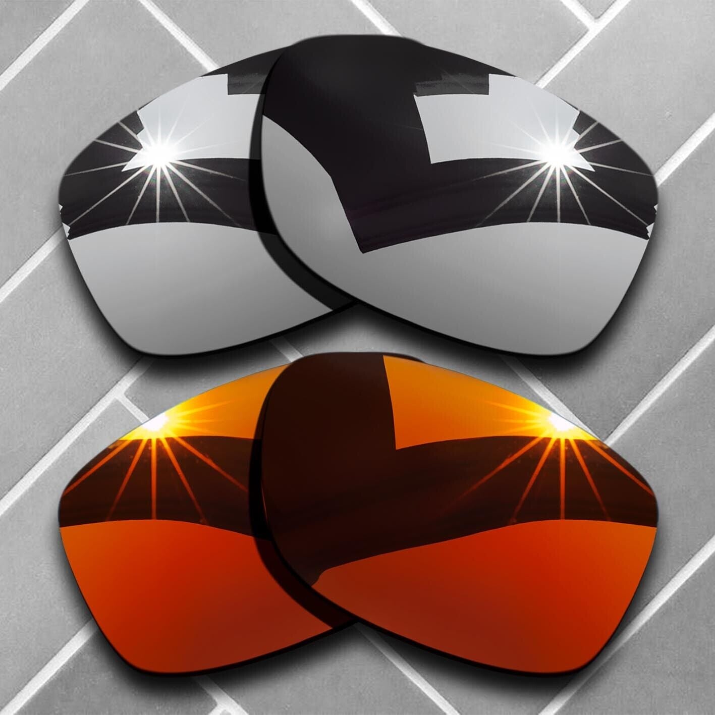 Polarized Replacement lenses for-Oakley Jupiter Squared Anti-Scratch Choices US
