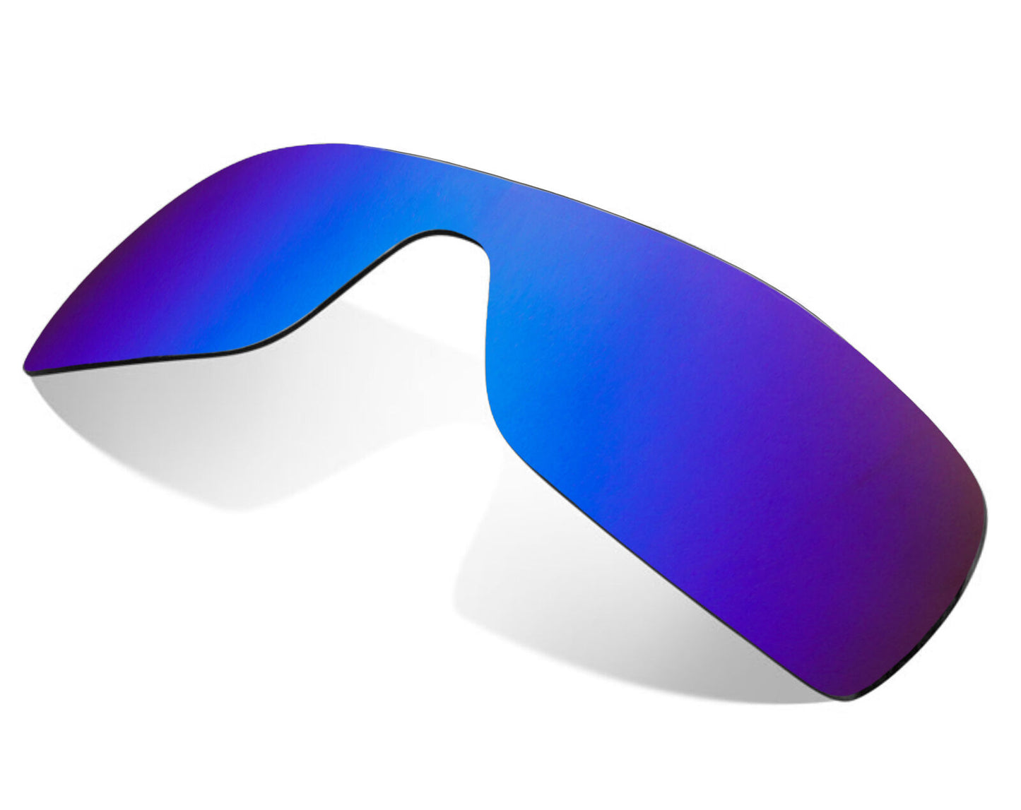 LenSwitch Replacement Lenses for Oakley Batwolf Sunglasses Blue Mirror