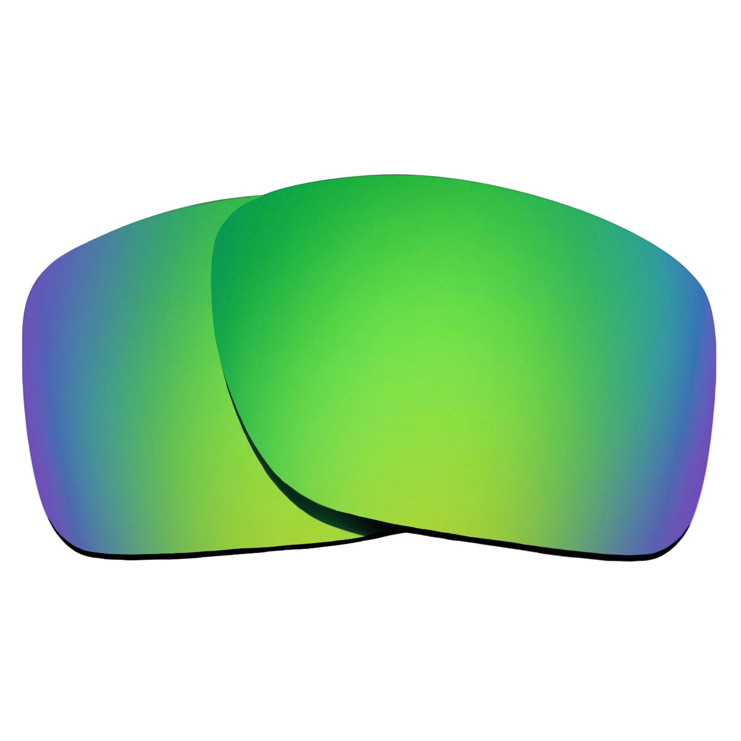LenSwitch Replacement Lenses for Oakley Turbine Sunglasses Green Mirror