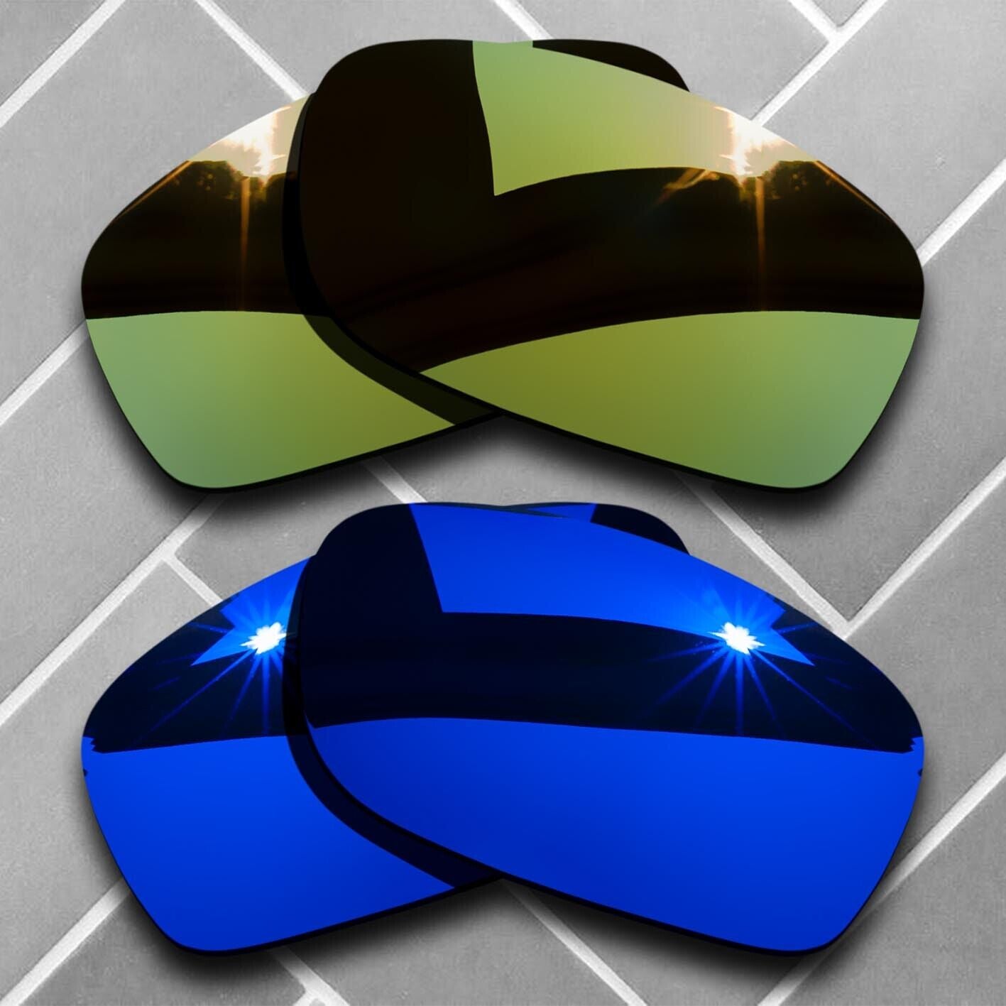 Polarized Replacement lenses for-Oakley Fives Squared Anti-Scratch Choices US