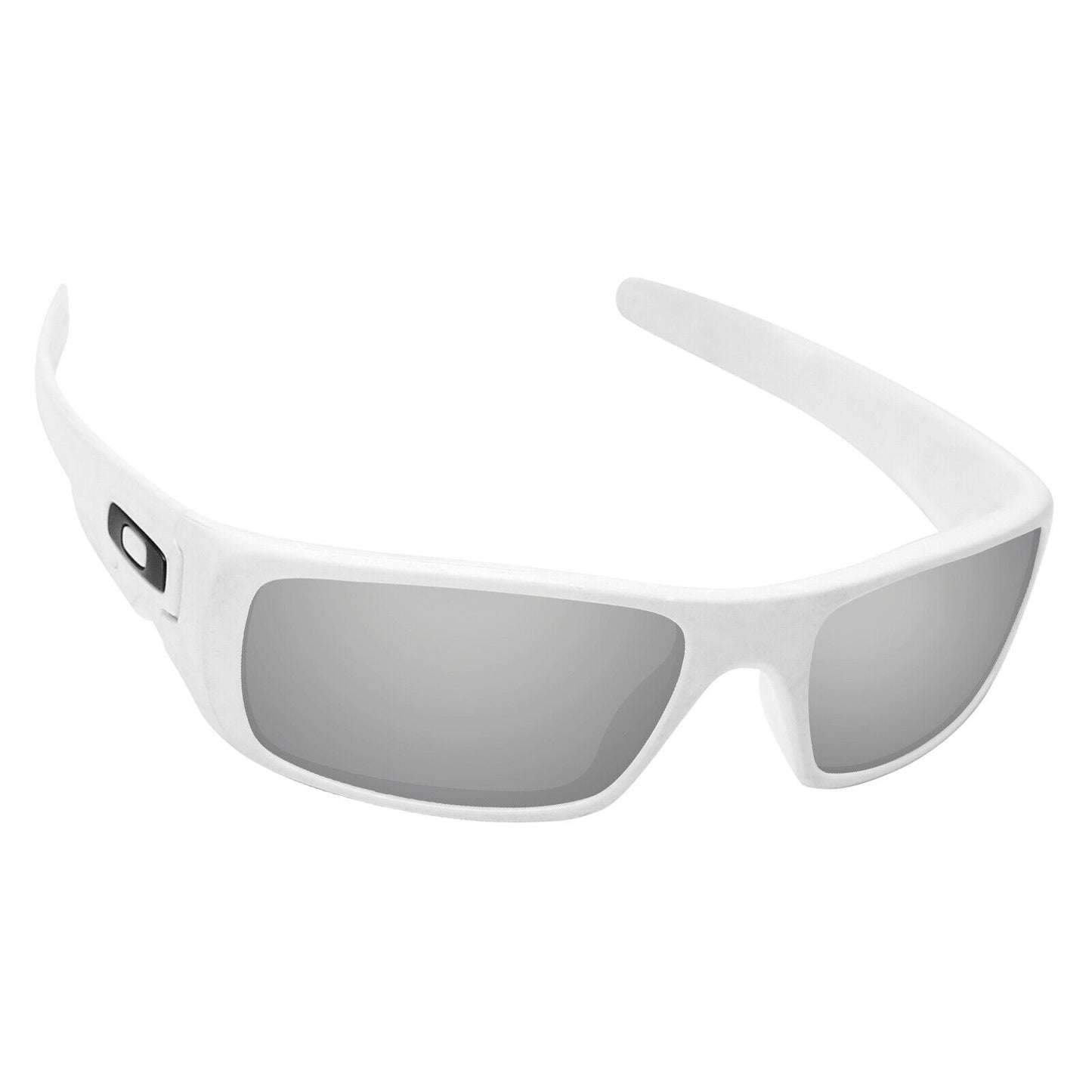 Hawkry Polarized Replacement Lenses for-Oakley Crankshaft Silver Titanium
