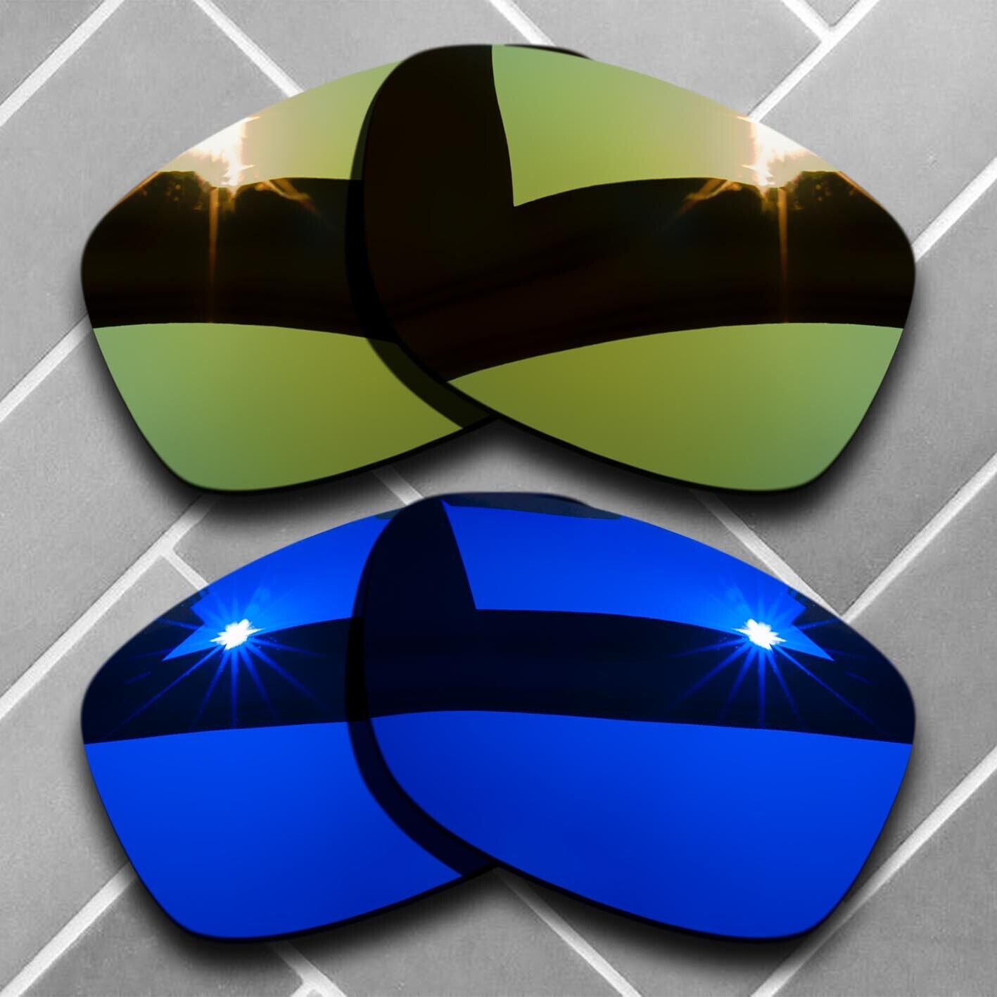 Polarized Replacement lenses for-Oakley Jupiter Squared Anti-Scratch Choices US