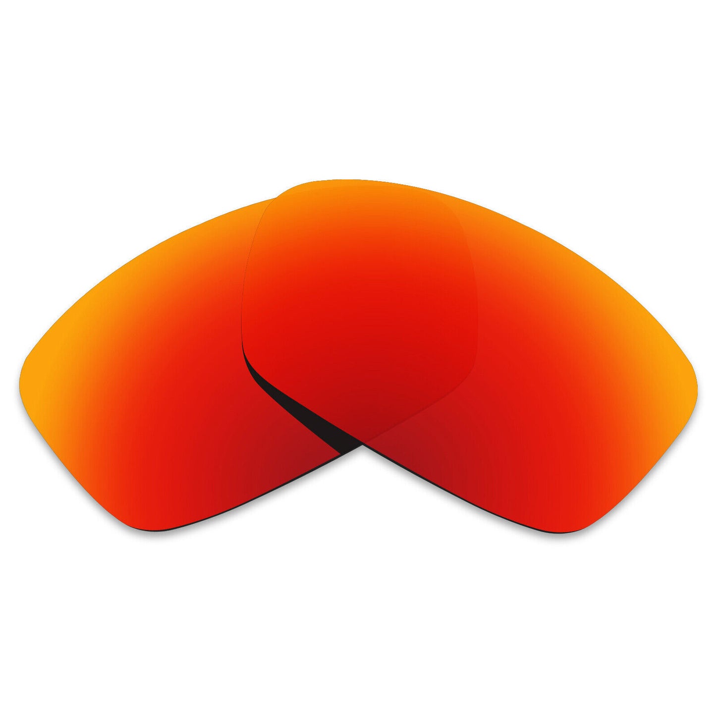 Hawkry Polycarbonate Replacement Lenses for-Oakley Hijinx Sunglass - Fire Red