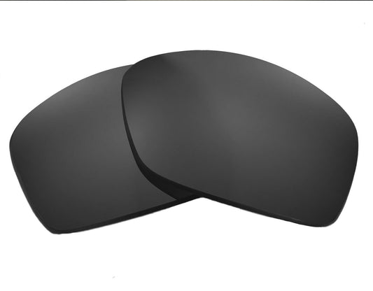 LenSwitch Non-Polarized Replacement Lenses for Oakley Hijinx Sunglasses Black