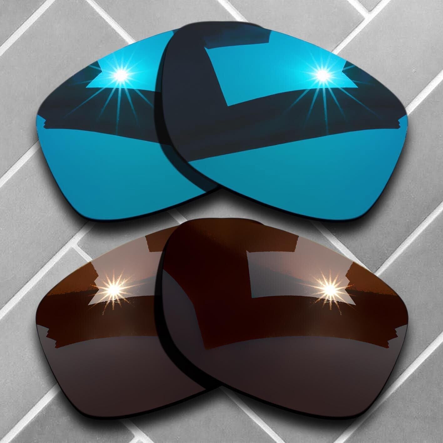 Polarized Replacement lenses for-Oakley Jupiter Squared Anti-Scratch Choices US