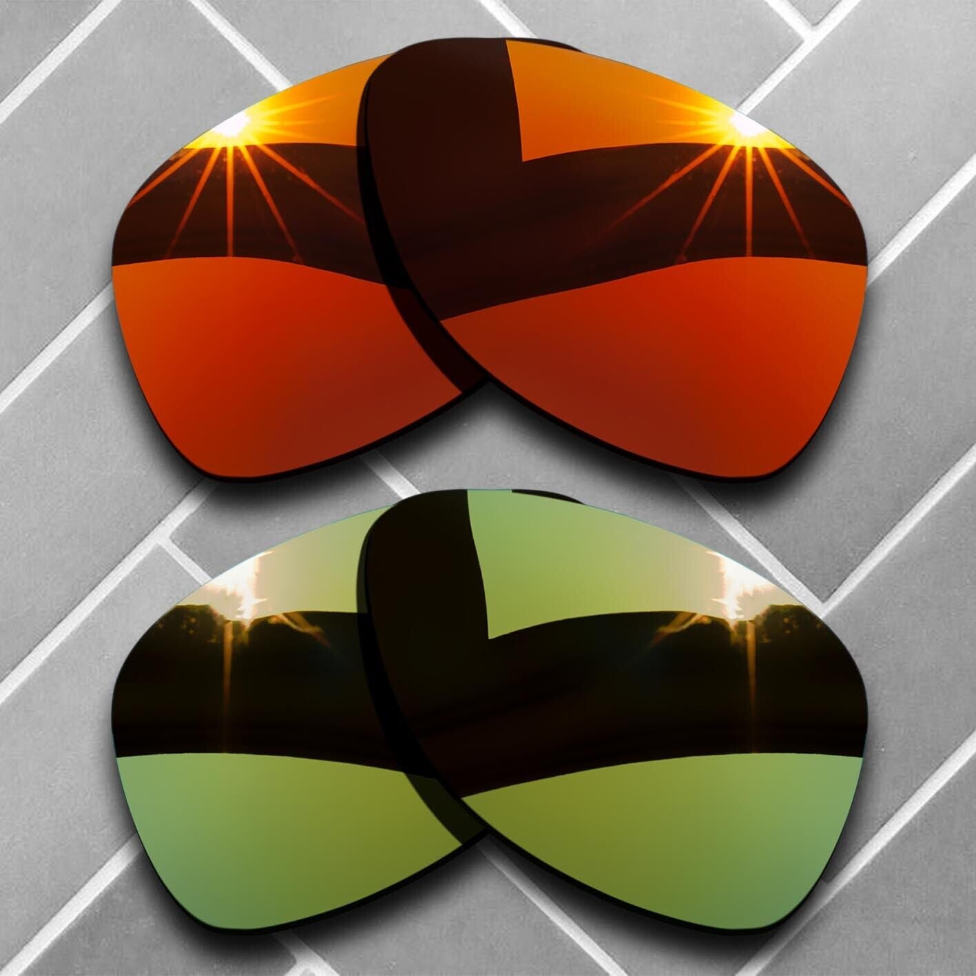 Polarized Anti-Scratch Replacement lenses for-Oakley Dispatch 2 Sunglass Choices