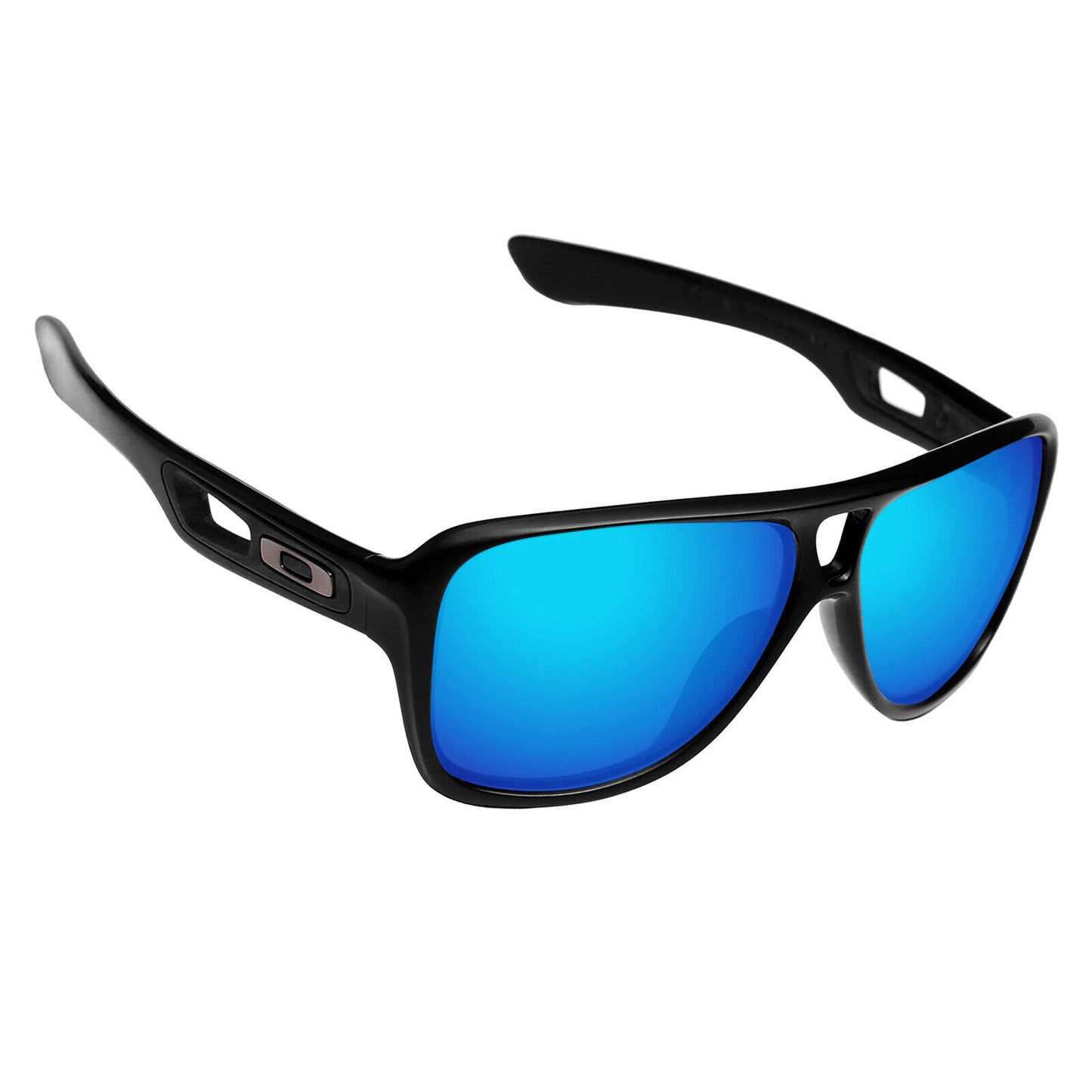 Hawkry Polycarbonate Replacement Lenses for-Oakley Sunglass Dispatch 2-Ice Blue