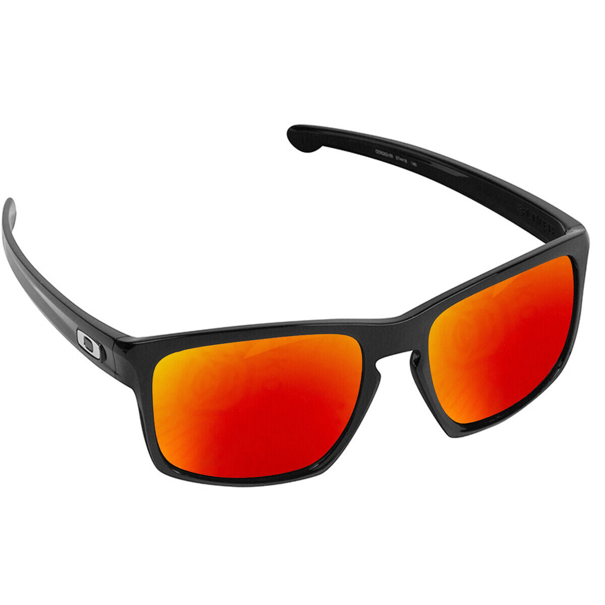 LenSwitch Polarized Replacement Lenses for Oakley Sliver Sunglasses Red