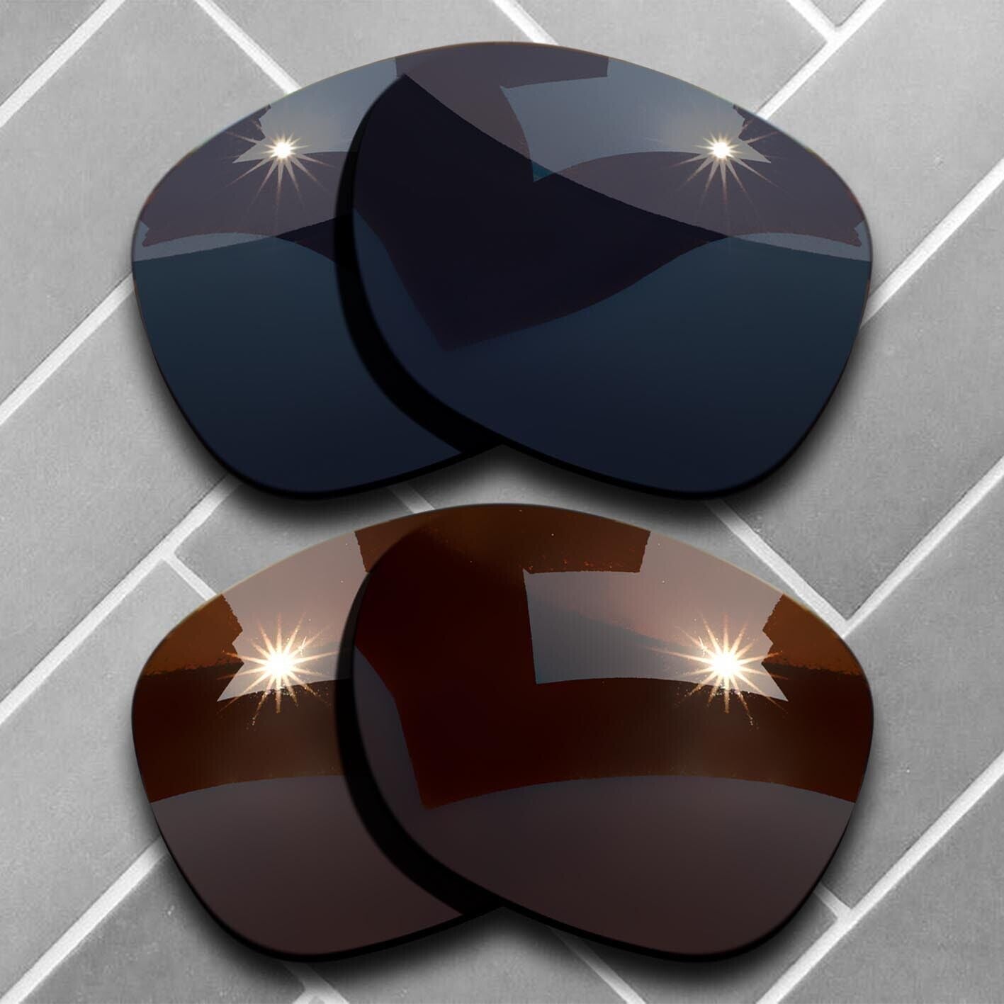 Polarized Replacement lenses for-Oakley Garage Rock Anti-Scratch Choices