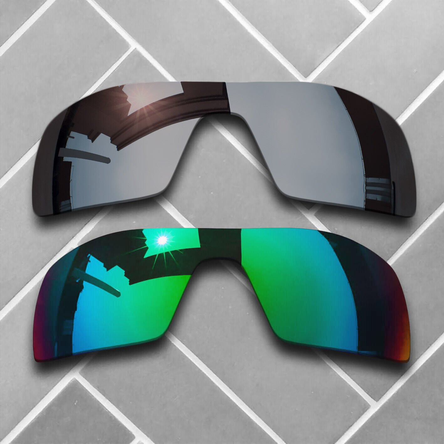 Polarized Replacement lenses for-Oakley Oil Rig Anti-Scratch Multiple Choices US