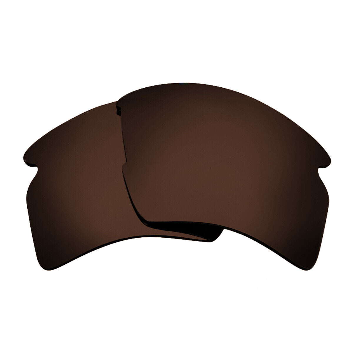 LenSwitch Replacement Lenses for Oakley Flak 2.0 XL Sunglasses Dark Brown