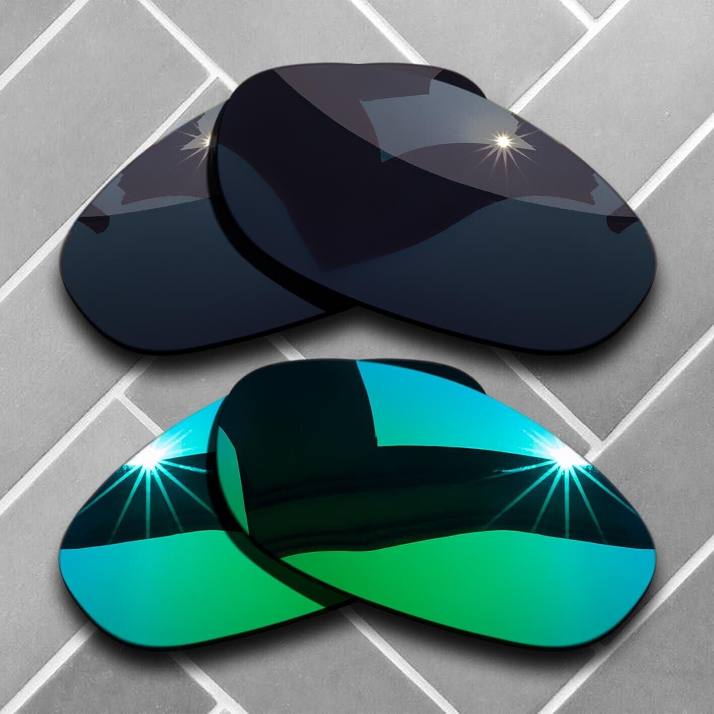Anti-Scratch Replacement lenses for-Oakley Monster Dog Polarized Multi Choices