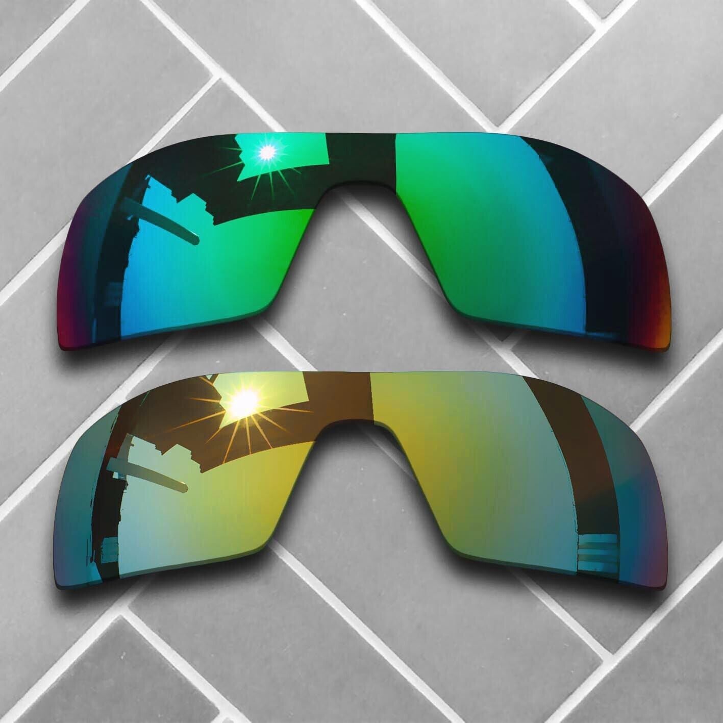 Polarized Replacement lenses for-Oakley Oil Rig Anti-Scratch Multiple Choices US