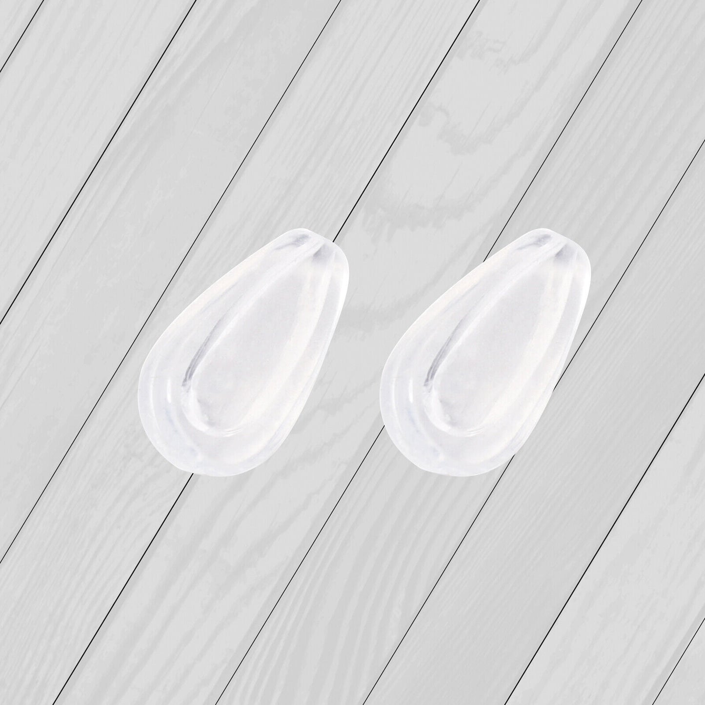 TargetVision Replacement Clear Nose pads For-Oakley Deadbolt OO6046 Sunglasses