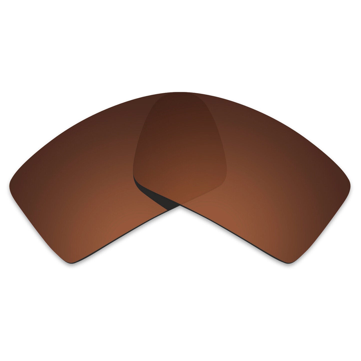 Hawkry Polycarbonate Replacement Lenses for-Oakley Eyepatch 2-Bronze Brown