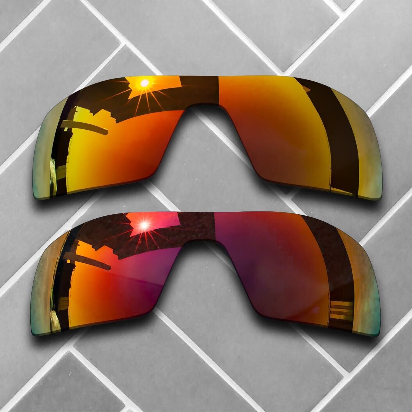 Polarized Replacement lenses for-Oakley Oil Rig Anti-Scratch Multiple Choices US