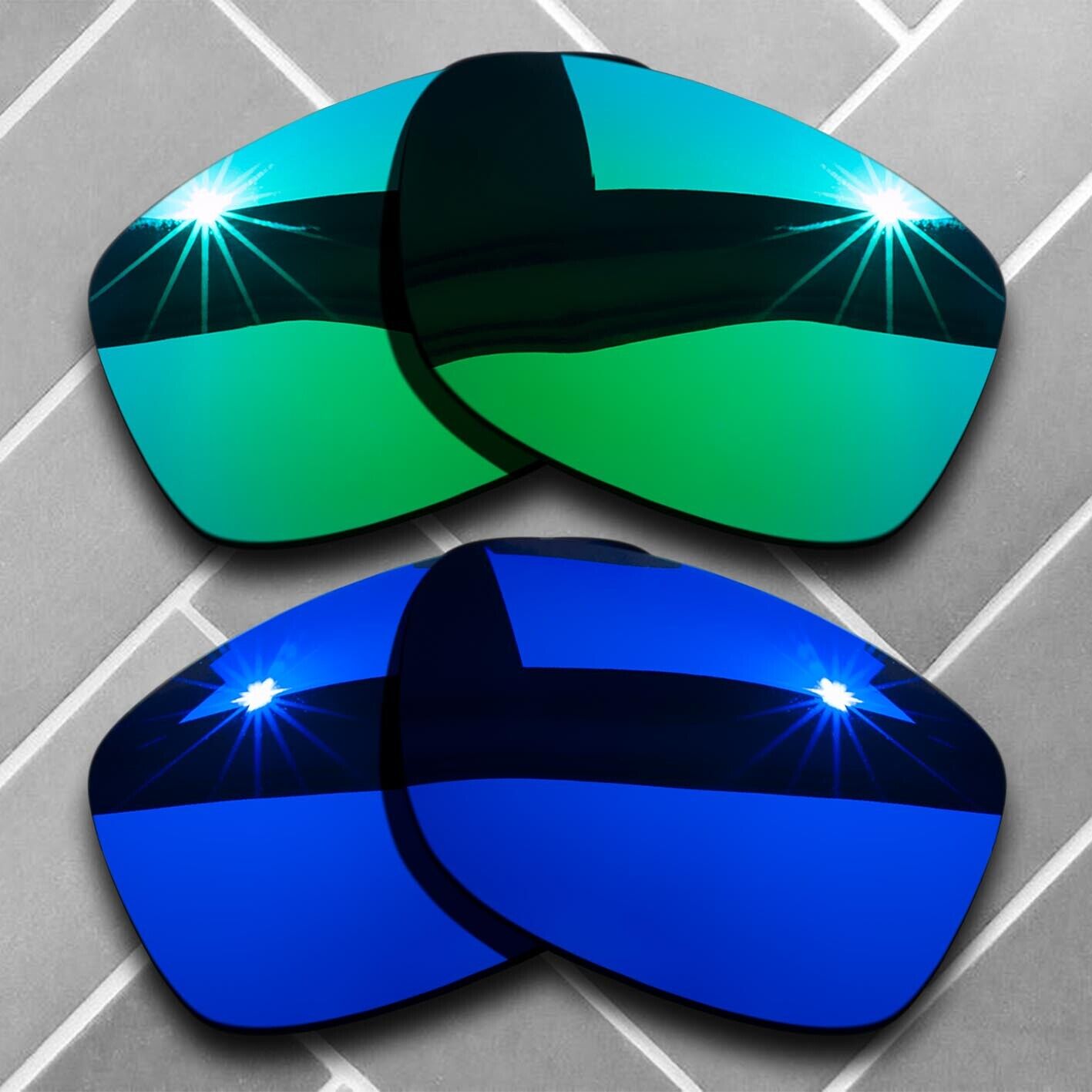 Polarized Replacement lenses for-Oakley Jupiter Squared Anti-Scratch Choices US