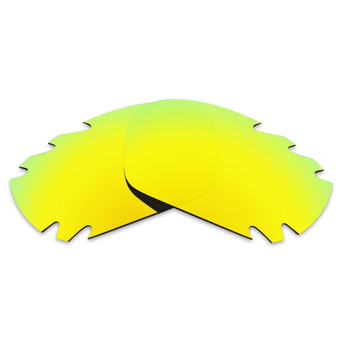 Hawkry Polycarbonate Replacement Lenses for-Oakley Jawbone Vented - 24K Gold
