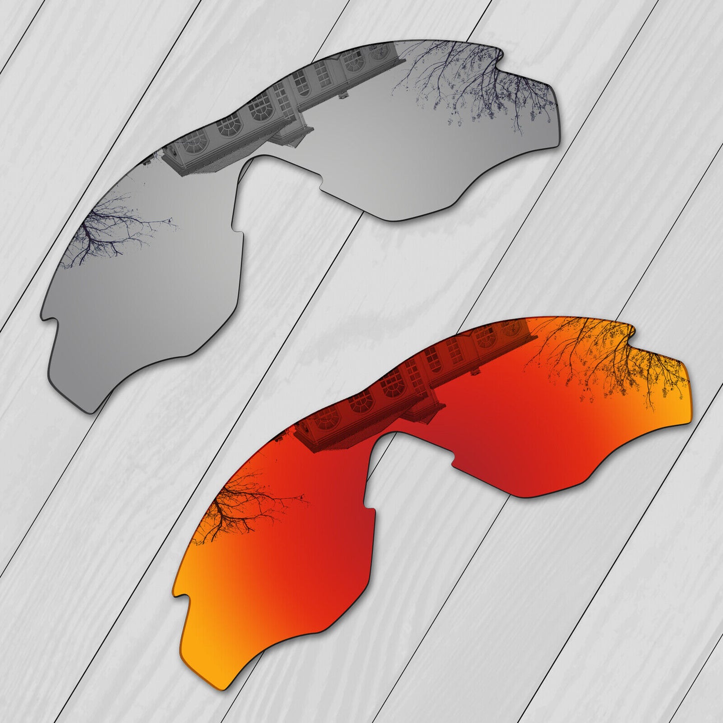 POLARIZED Wholesale Replacement Lenses For-Oakley M2 Frame OO9212 Anti-Scratch