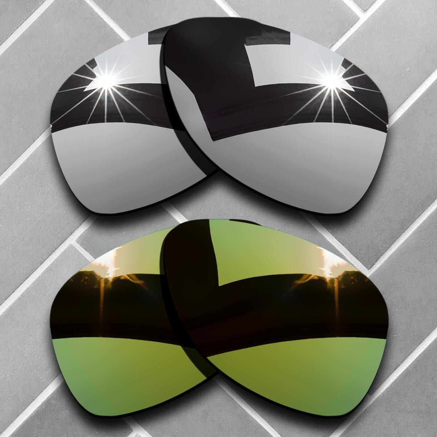 Polarized Anti-Scratch Replacement lenses for-Oakley Dispatch 2 Sunglass Choices