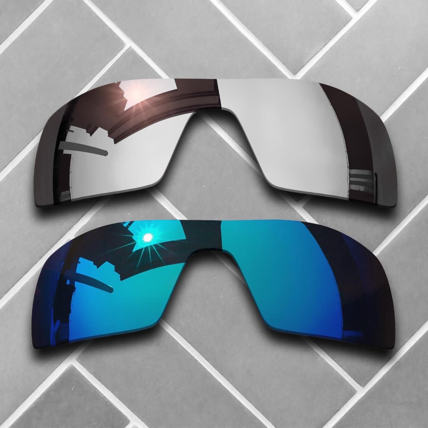 Polarized Replacement lenses for-Oakley Oil Rig Anti-Scratch Multiple Choices US