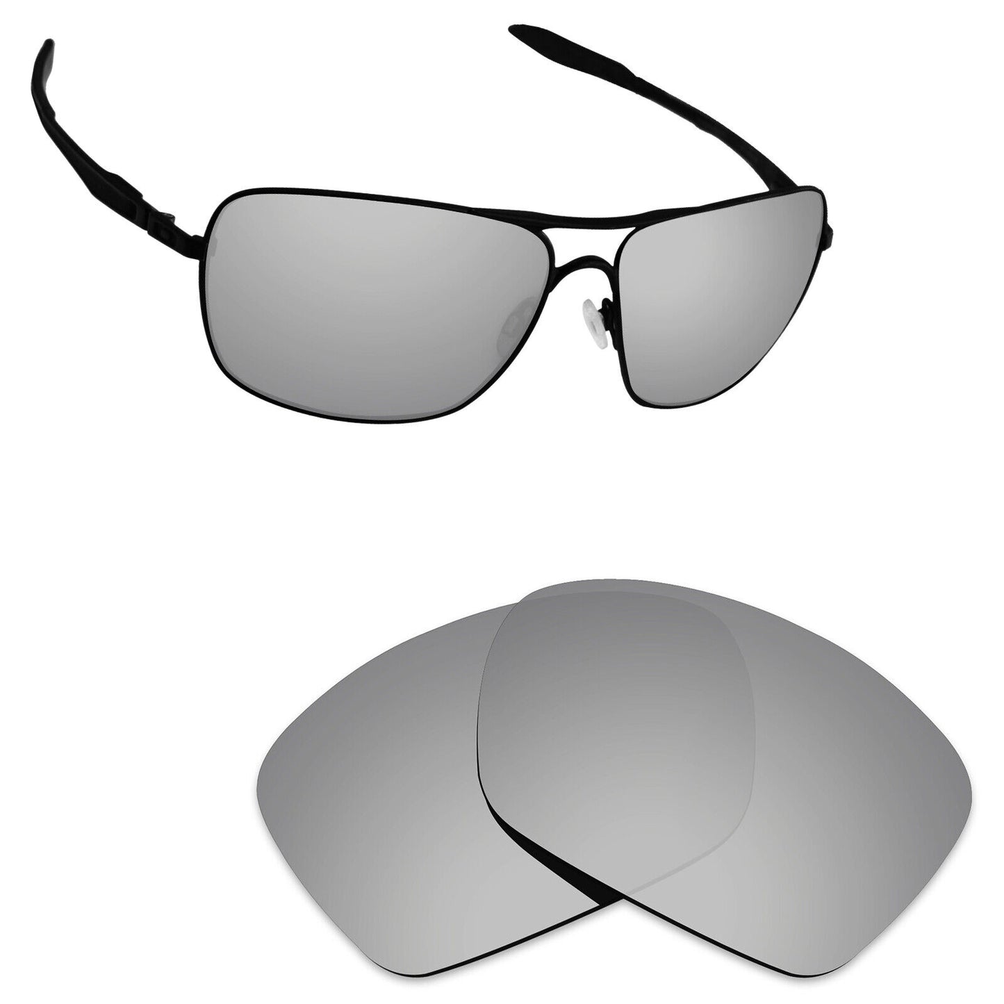 Hawkry Polarized Replacement Lens for-Oakley Plaintiff Squared OO4063 - Multiple