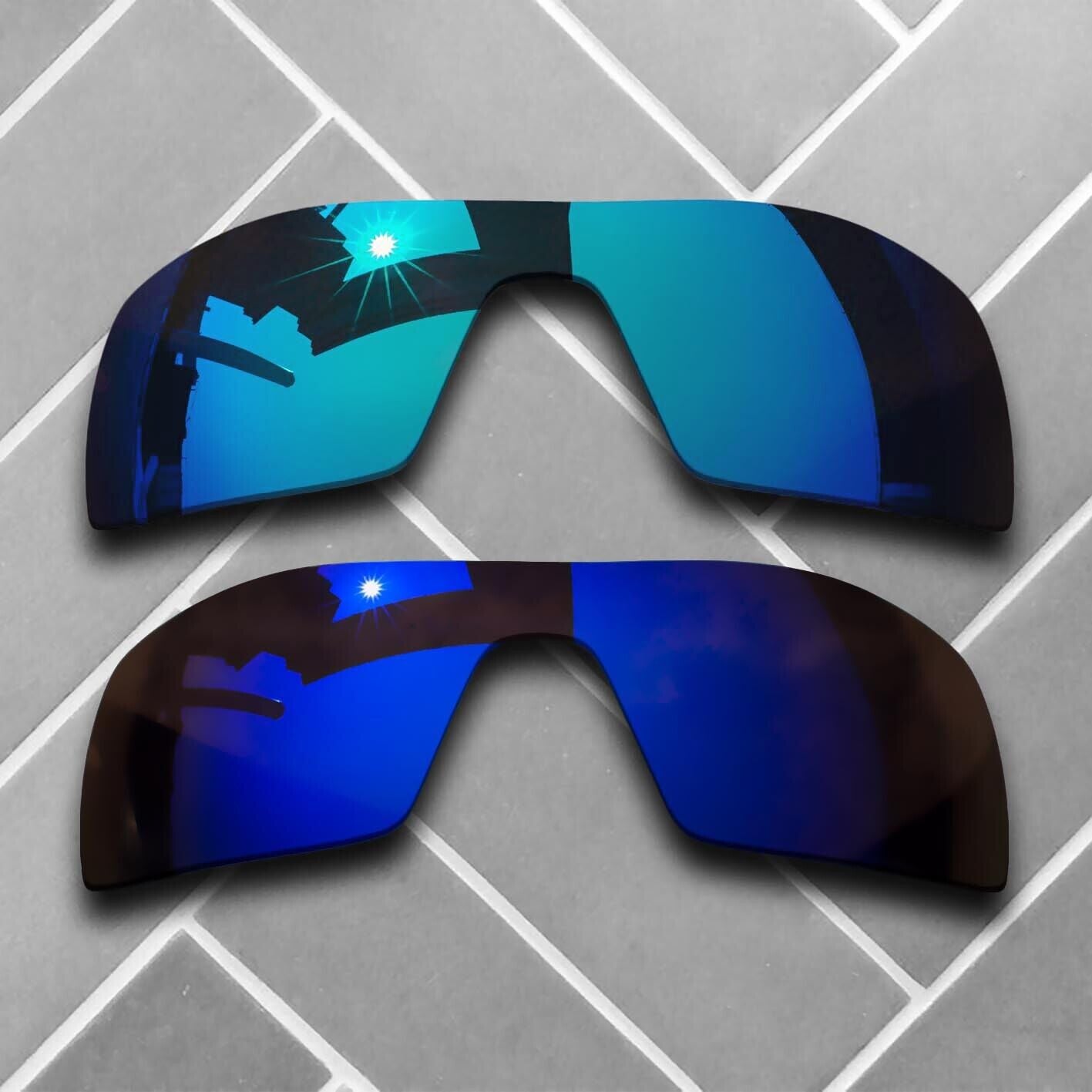 Polarized Replacement lenses for-Oakley Oil Rig Anti-Scratch Multiple Choices US
